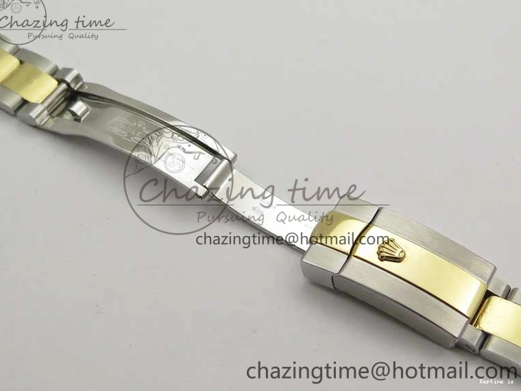 0106 FashionForward Datejust 31mm 278273 SS YG BP Maker Best Edition Gray MOP Diamonds Dial on SS YG Oyster Bracelet 2720